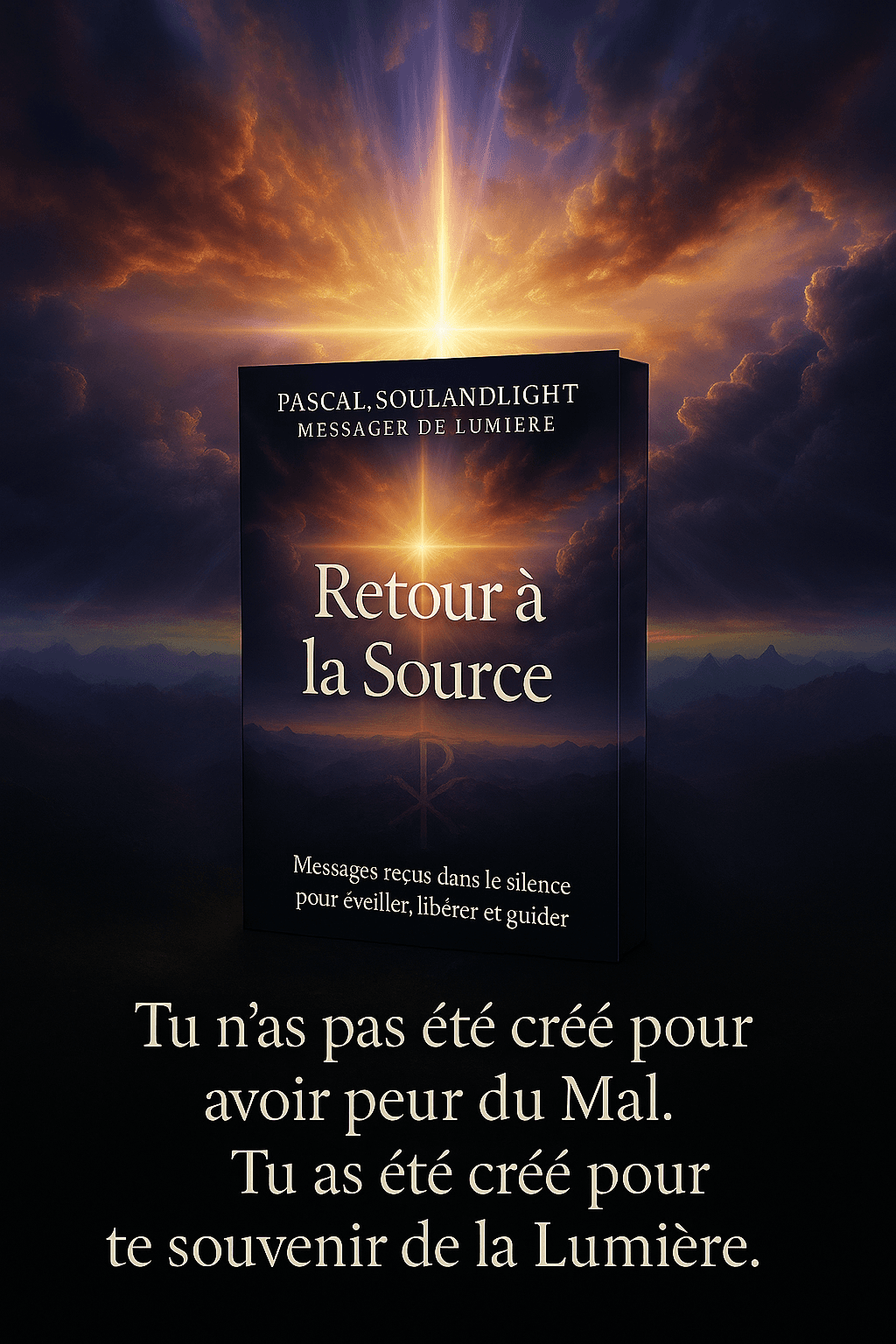 Couverture du livre de Pascal 'Retour à la Source' - Guidance spirituelle et reconnexion à l'âme